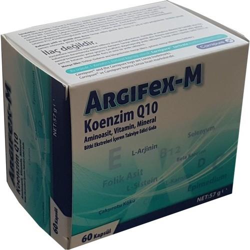Argifex-M Coenzym Q10 60 Kapsül