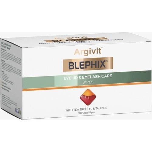 Argivit Blephix Göz Çevresi ve Makyaj Temizleme Mendili 30 Adet