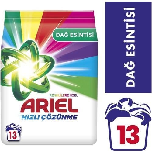 Ariel 2 kg Toz Çamaşır Deterjanı Parlak Renkler