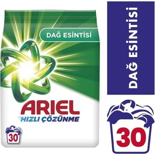 Ariel Dağ Esintisi 4.5 Kg Toz Çamaşır Deterjanı
