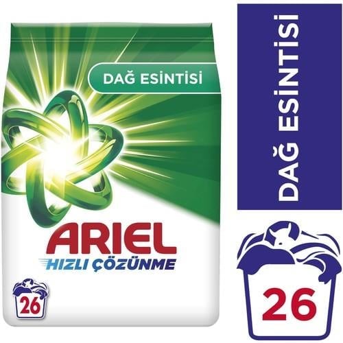Ariel Dağ Esintisi 4 Kg Toz Çamaşır Deterjanı