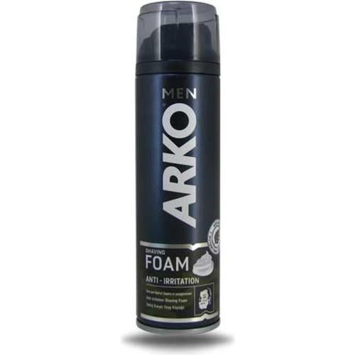 Arko Men Anti-Irritation Tıraş Köpüğü Yumuşatıcı Etki 200 ml Rahat Tıraş İçin