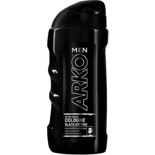 Arko Men Black Edition Traş Kolonyası Uzun Süre Kalıcı Etki 200 ml Ferah Koku