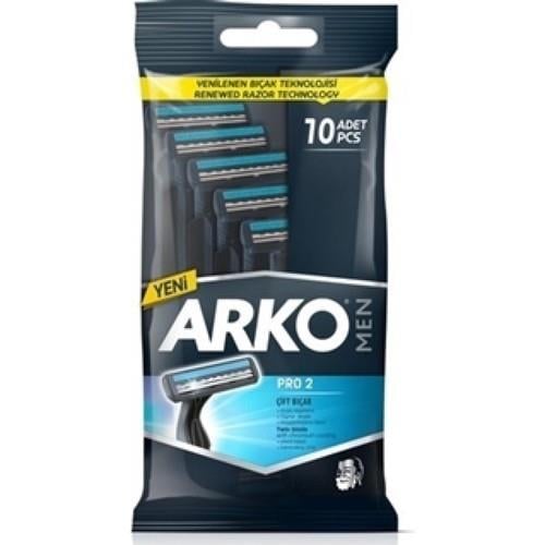 Arko Men T2 Çift Bıçaklı Tıraş Bıçağı 10' lu