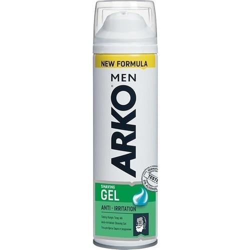 Arko Men Tıraş Jeli Anti-irritation 200 ml Yerli Üretim ile Hassas Ciltler İçin