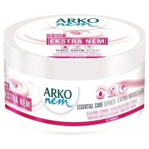 Arko Nem Kremi 250 ml Kuru Ciltler için Ekstra Nem Glycerin ile Zenginleştirilmiş