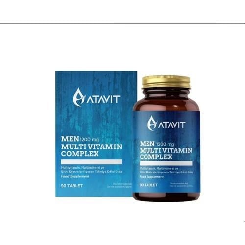 Atavit Men Multi Vitamin Complex 1200 Mg 90 Tablet