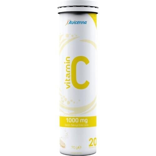 Avicenna C Vitamini 1000 Mg 20 Efervesan Tablet