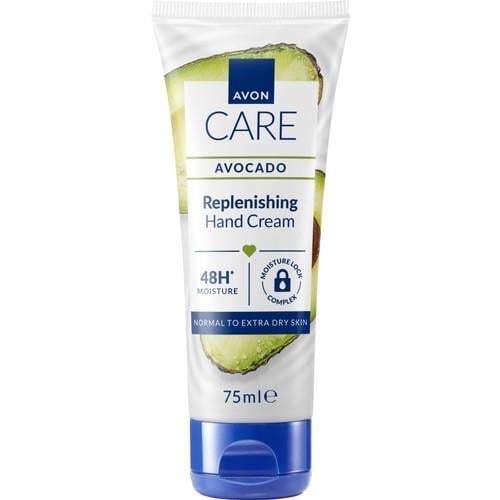 Avon Care Avokado Özlü El ve Ayak Bakım Kremi - Kuru ve Çok Kuru Ciltler İçin Yoğun Nemlendirici, 75 ml