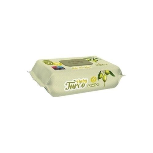 Baby Turco Bebek Islak Havlu Olive Oil 90' Lı