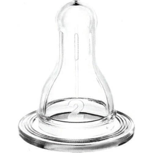 BabyTime Silikon Biberon Emziği N.2 Anti Kolik Özelliği ile Rahat Beslenme Sağlar