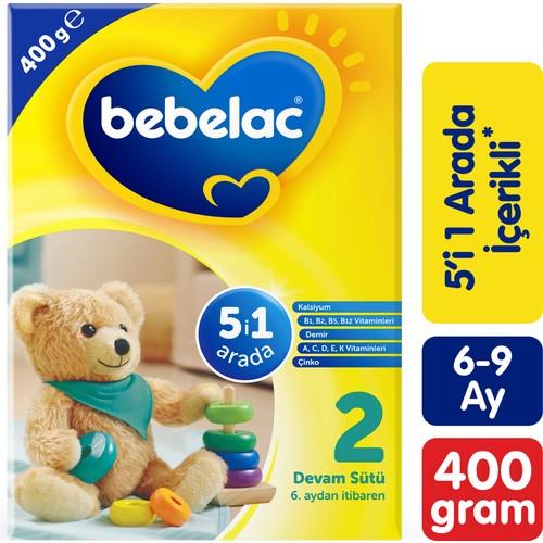 Bebelac 2 Devam Sütü 6-9 Ay 400 Gr