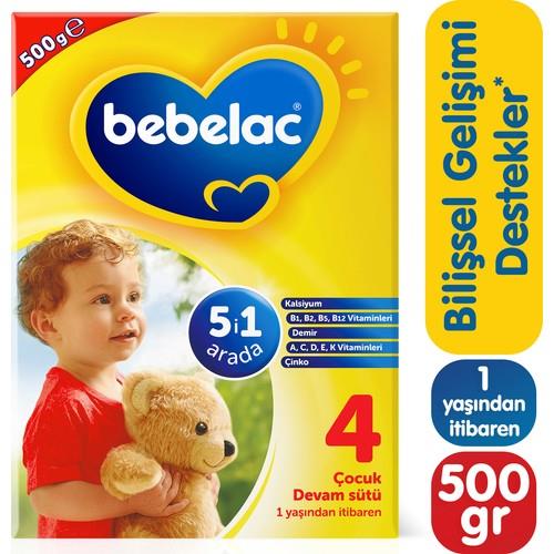 Bebelac 4 Çocuk Devam Sütü 500 gr 1 Yaşından İtibaren