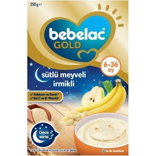 Bebelac Gold Sütlü Meyveli Irmikli Kaşık Maması 250GR