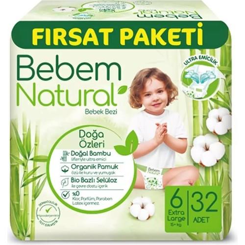 Bebem Fırsat 32'li Extra Large Natural 15+