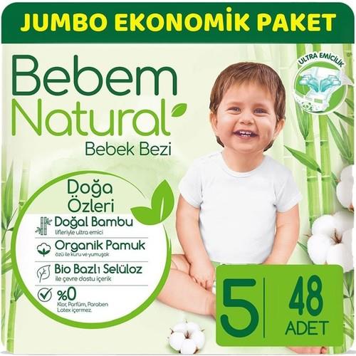 Bebem Natural Junior 5 Beden 11-18 kg 48'li