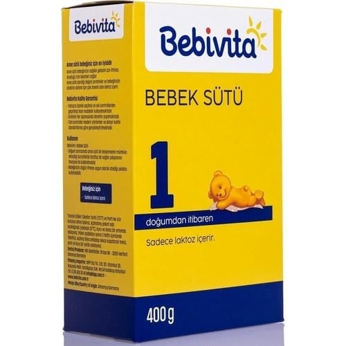 Bebivita Bebek Sütü 1 Doğumdan Itibaren 400GR