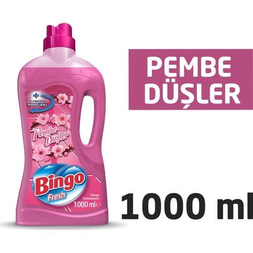 Bingo Fresh Yüzey Temizleyici Pembe Düşler 1 L