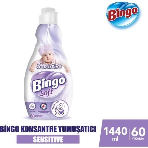 Bingo Konsantre Yumuşatıcı Sensitive 1440 ml