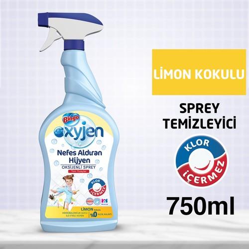 Bingo Oksijen Sprey Limon Kokulu 750 ml
