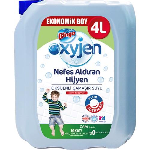 Bingo Oksijenli Çamaşır Suyu Çam Kokulu 4 L