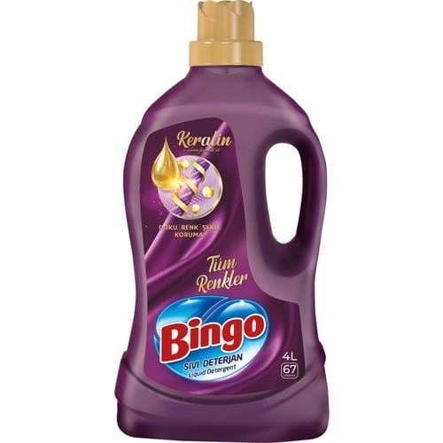 Bingo Onaran Koruma  Sıvı Bakım Çamaşır Deterjanı 4 L