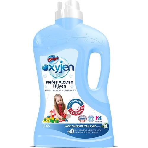 Bingo Oxyjen Yüzey Temizleyici Yasemin&beyaz Çay 2,5 L