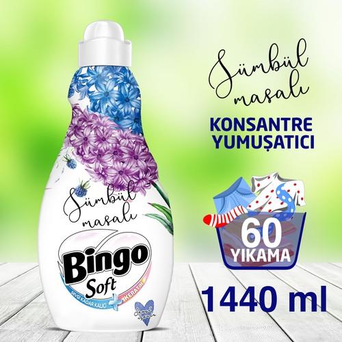 Bingo Soft Konsantre Çamaşır Yumuşatıcısı Sümbül Masalı 1440 ml
