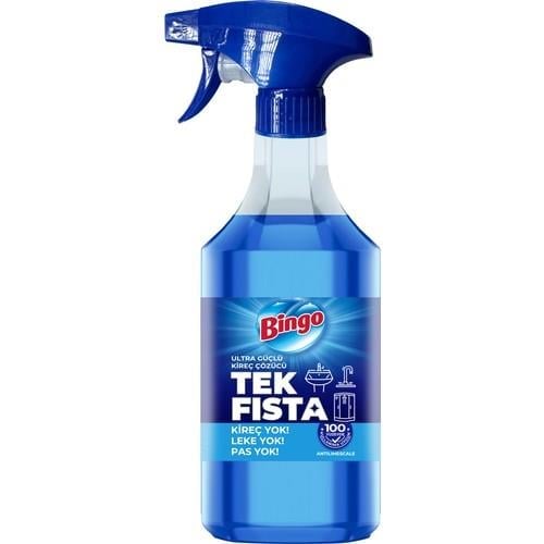 Bingo Tek Fısta Ultra Güçlü Kireç Çözücü Sprey 900 ml