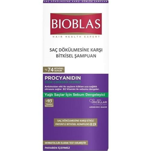 Bioblas Şampuan Yağlı Şaçlar İçin 400 Ml
