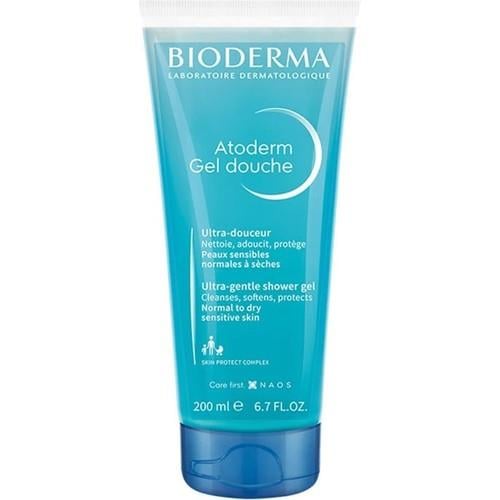 Bioderma Atoderm Kokusuz Nemlendirici Duş Jeli 200 ml - Kuru ve Hassas Ciltler için Bebek, Çocuk ve Yetişkinlere Uygun