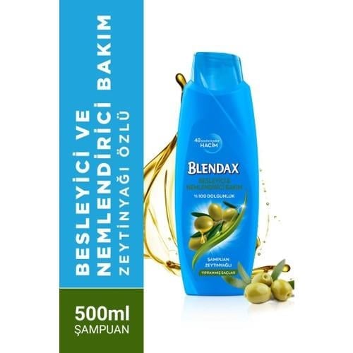 Blendax Zeytinyağı Özlü Şampuan 500 Ml Saç Bakım Şampuanı