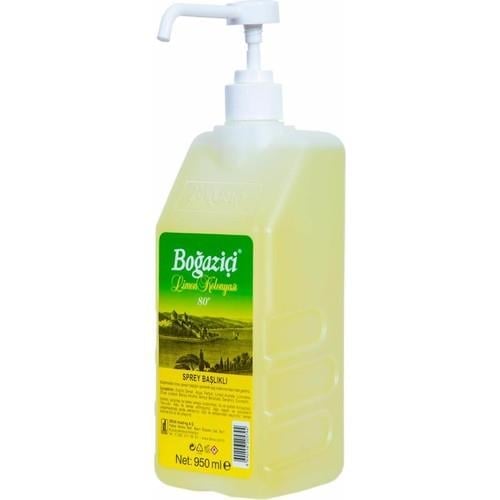 Boğaziçi 80° Limon Kolonyası Pompalı 950 ml