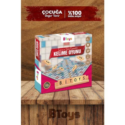 BToys Kelime Oyunu - Ahşap Zeka Ve Strateji Oyunu