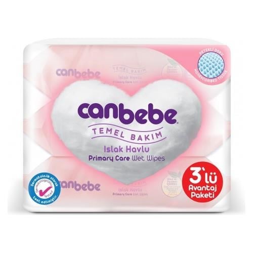 Canbebe Canbabe 3 Lü Islak Havlu