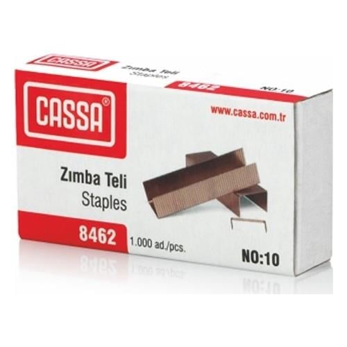 Cassa Zımba Teli No :10 Sarı 8462 (1 Paket 10 Kutu)
