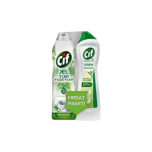 Cif Jel Bahar 500 Ml+Krem Amonyak 500 ml Gelsineve