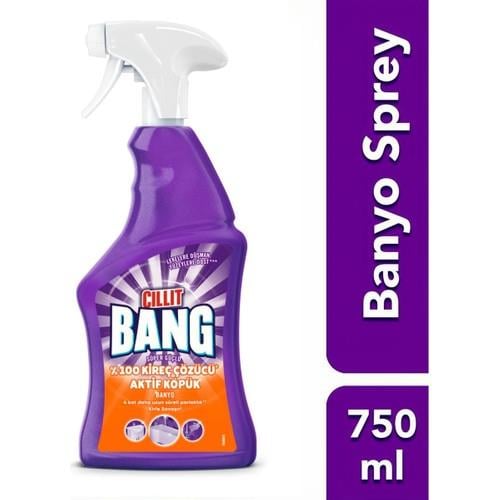 Cillit Bang Banyo Temizleyici Kir ve Kireç Sökücü Sprey 750 ml