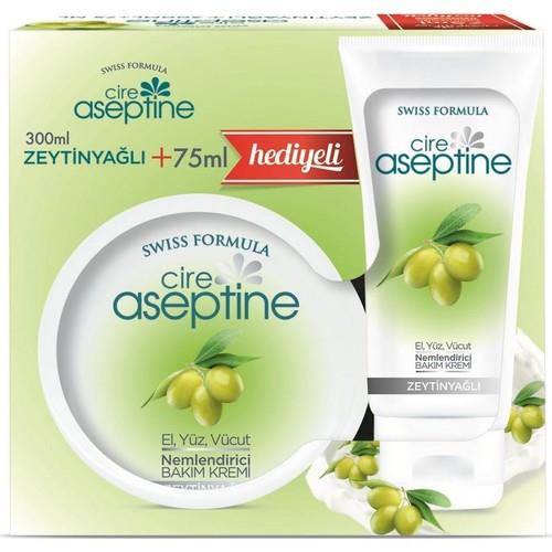 Cire Aseptine Papatya Zeytinyağlı Nemlendirici Bakım Kremi 300 ml+75 ml Set