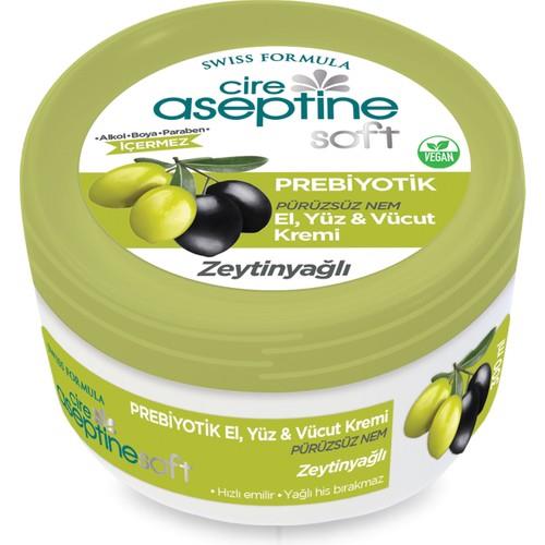 Cire Aseptine Soft Zeytinyağlı Prebiyotik Nemlendirici Bakım Kremi 300 ml