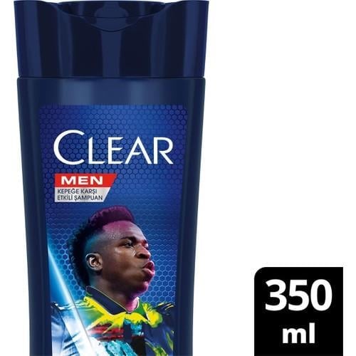 Clear Men Kepeğe Karşı Etkili Şampuan Vinícius Júnior 350 ml