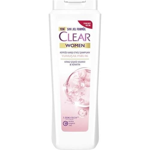 Clear Women Yumuşak ve Parlak Şampuan 485 ml