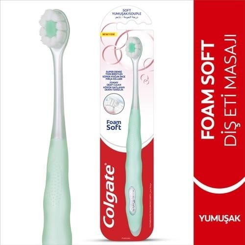 Colgate FoamSoft Diş Eti Masajı Yumuşak Diş Fırçası