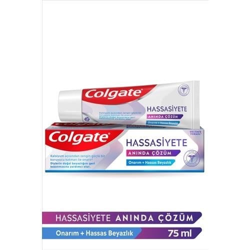 Colgate Hassasiyete Anında Çözüm Onarım ve Hassas Beyazlık Diş Macunu 75 ml