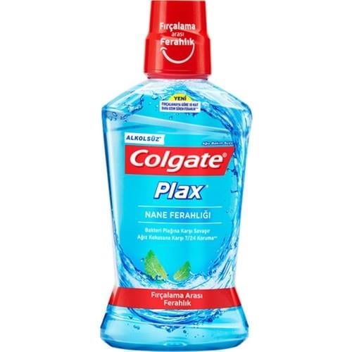 Colgate Plax Nane Ferahlığı Ağız Bakım Suyu 250 ml – Uzun Süreli Ferah Nefes ve Plak Oluşumuna Karşı Etkili Koruma