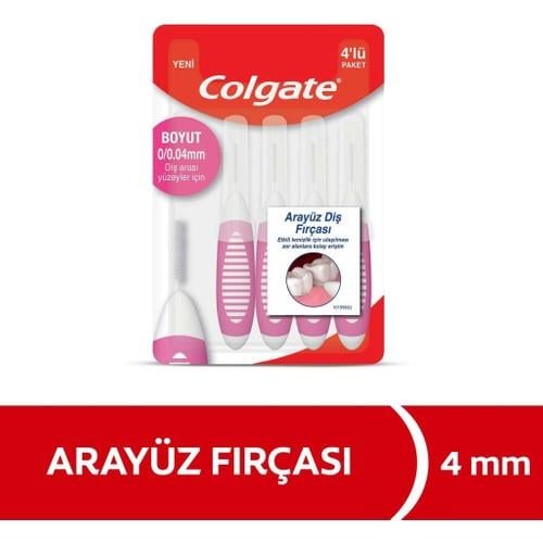 Colgate Sert Kıllı 4 mm Beyaz Diş Arası Fırçası – Plak Temizliği ve Sağlıklı Ağız Bakımı İçin Etkili Çözüm