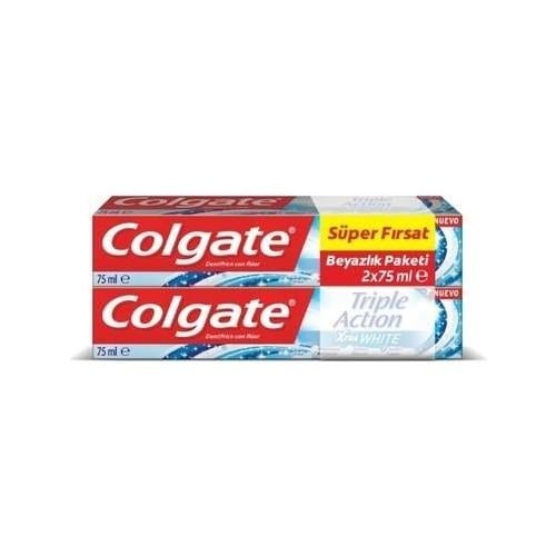 Colgate Triple Action Extra White 75ML*2