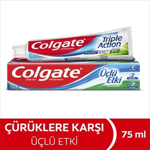 Colgate Üçlü Etki 75 ml Diş Macunu