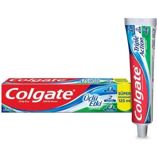 Colgate Üçlü Etki Diş Macunu 125ML Nane Ferahlığı
