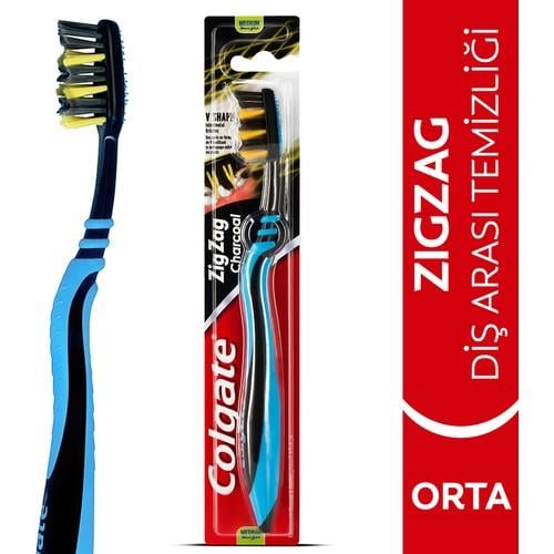 Colgate ZigZag Charcoal Diş Arası Temizliği Orta Diş Fırçası